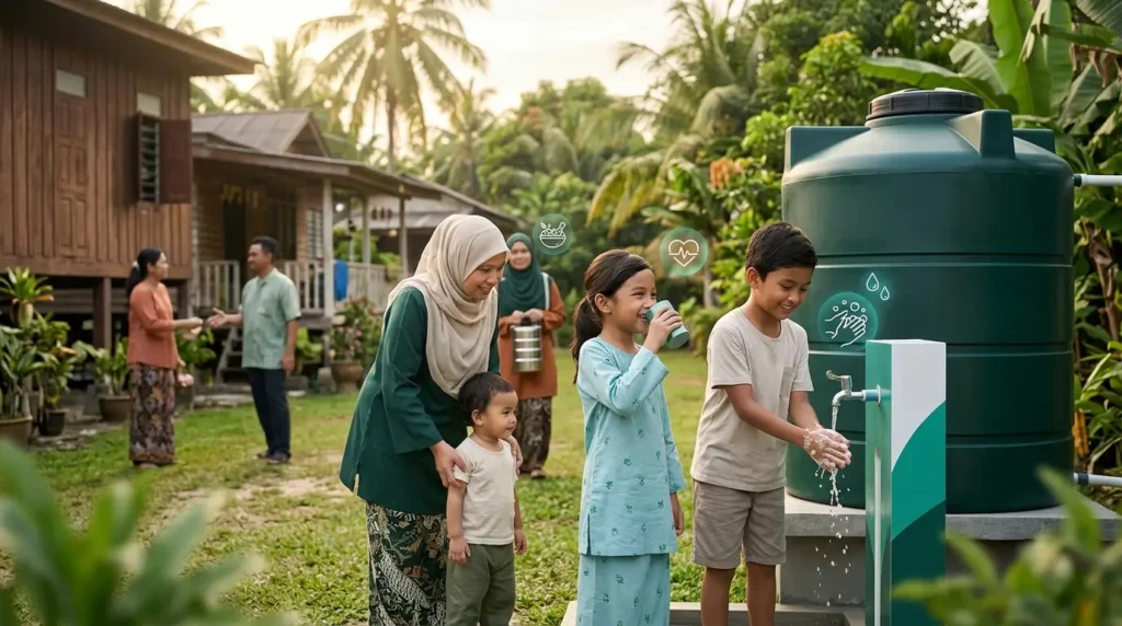 Adakah Air Bersih Antara Sumbangan Yang Paling Berkesan? 7 Sebab 3 Air Bersih - 04