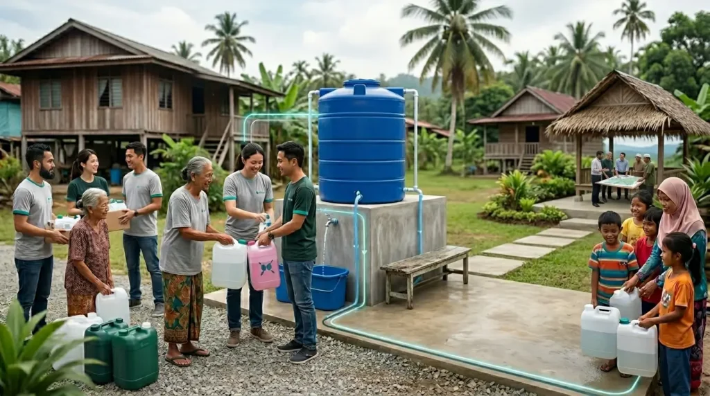 Adakah Air Bersih Antara Sumbangan Yang Paling Berkesan? 7 Sebab 5 Air Bersih - 06